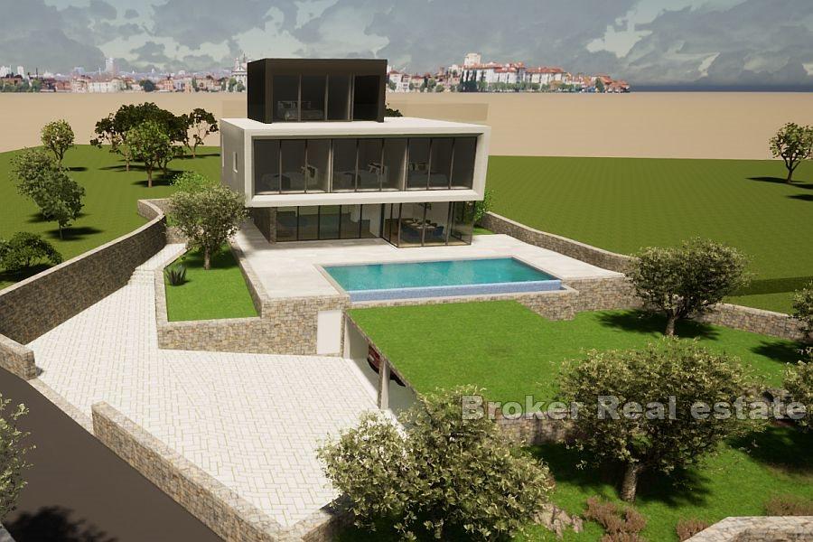 Rogoznica - Modern villa under construction