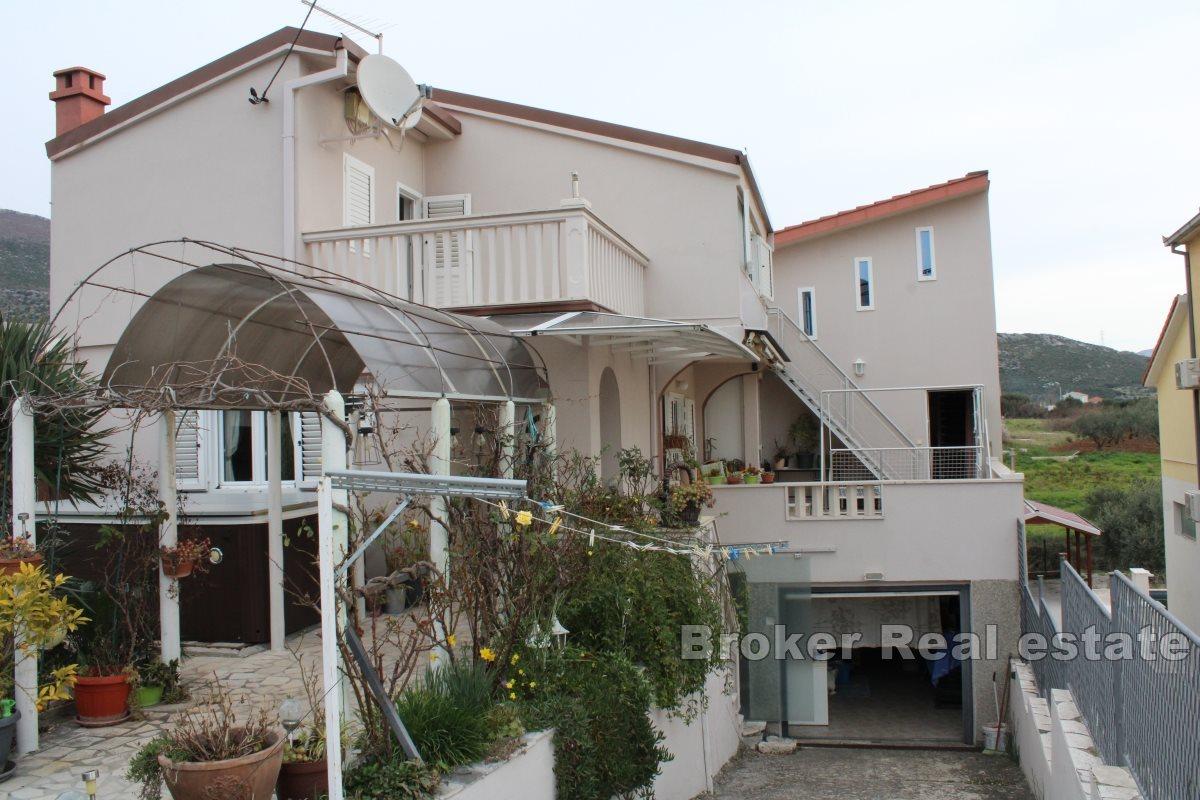 Apartment house with open sea view