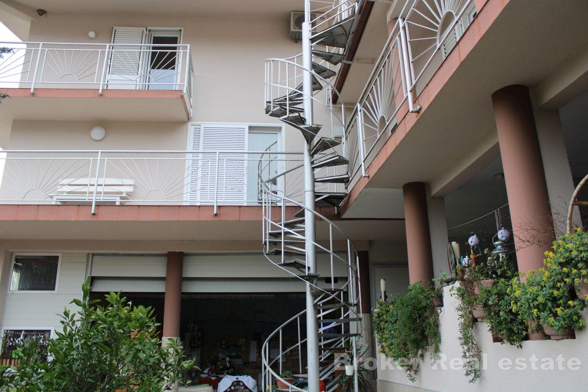 Apartment house with open sea view