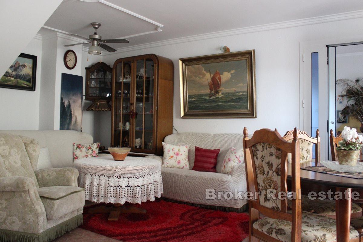 Apartment house with open sea view