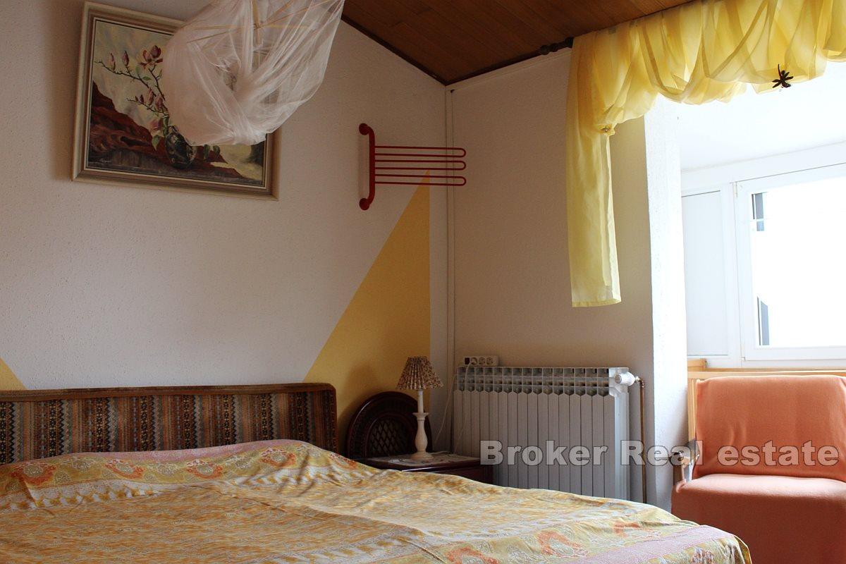 Apartment house with open sea view