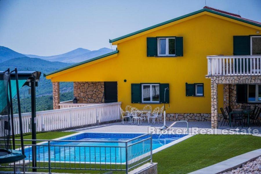 Luxury villa in unspoiled nature with a pool