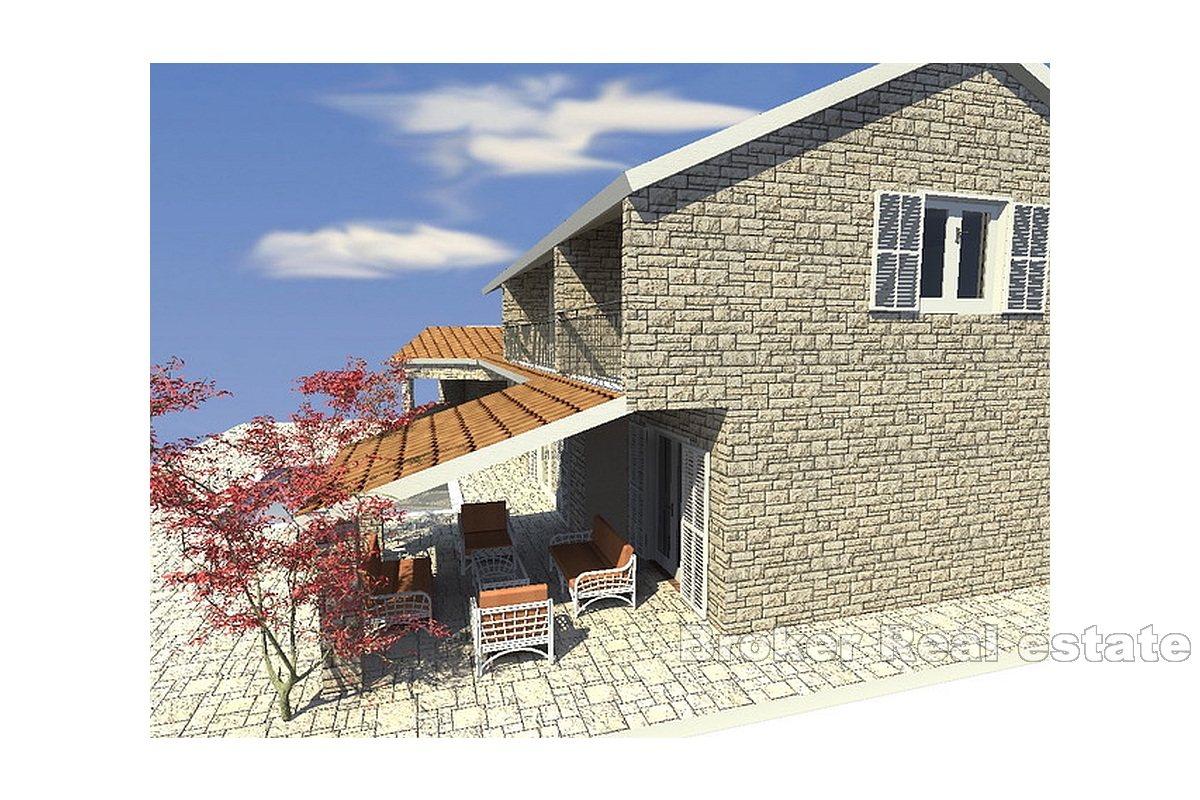 Terrain à bâtir avec vue mer