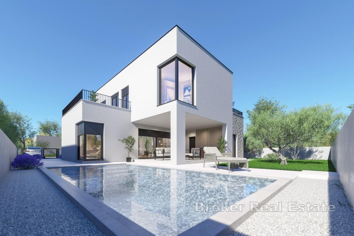 Moderní středomořská vila s výhledem na moře