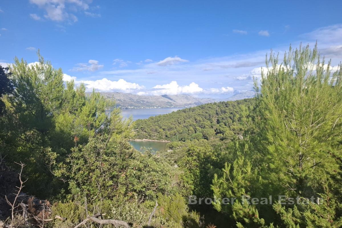 Terreno con vista mare