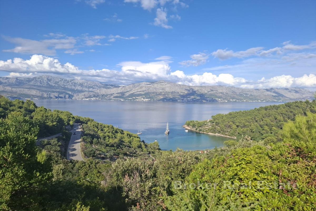 Terreno con vista mare