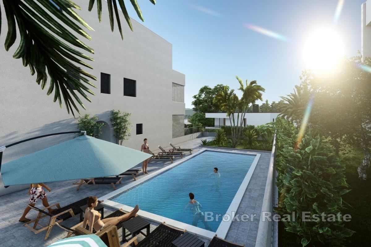 Apartament na wyspie Ciovo nad morzem