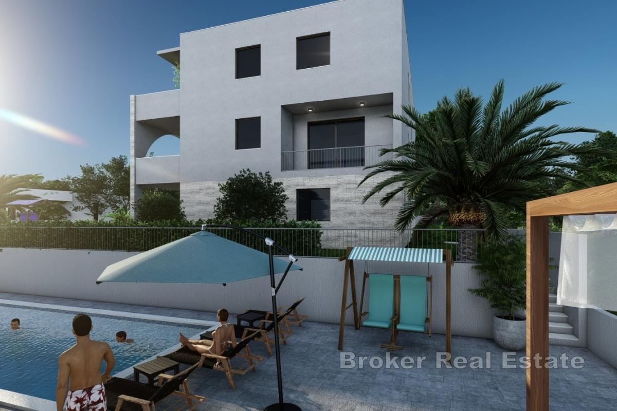 Apartament na wyspie Ciovo nad morzem