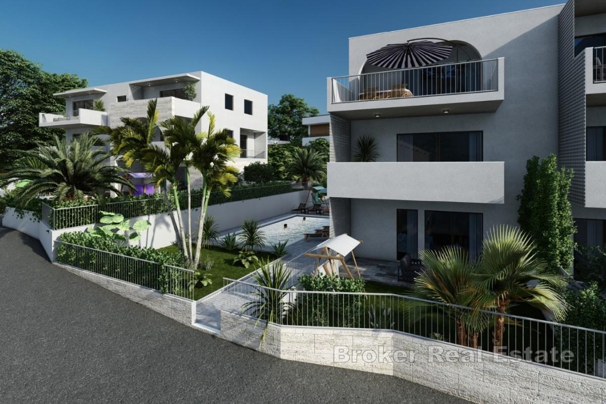 Apartament na wyspie Ciovo nad morzem