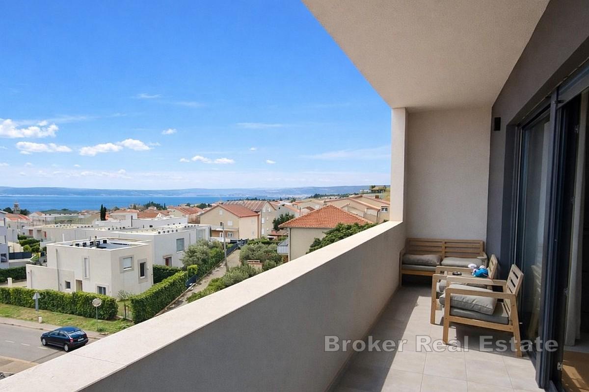 Penthouse med panoramautsikt over havet