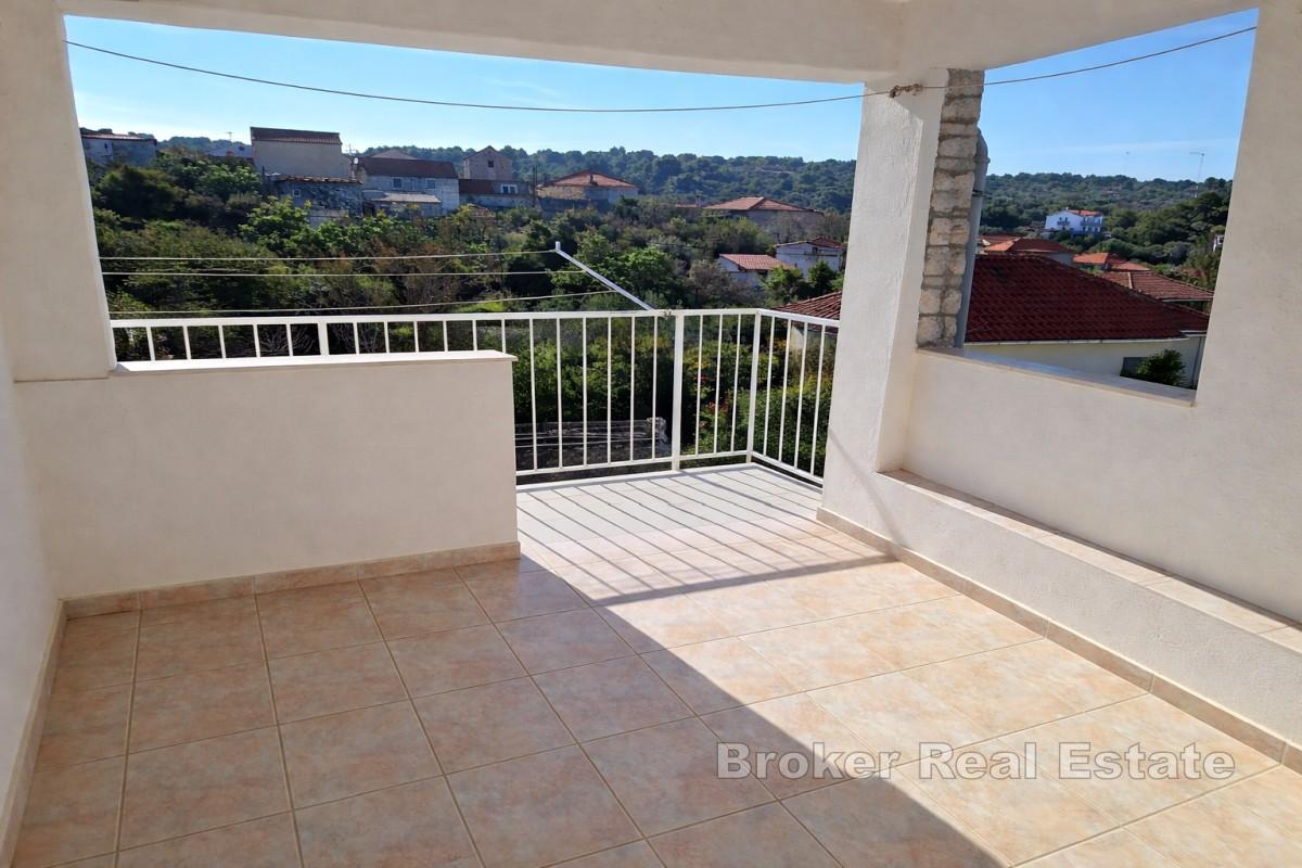 Casa con vista mare aperto