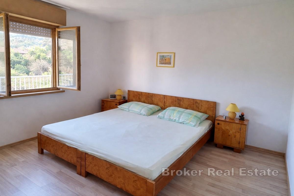 Casa con vista mare aperto