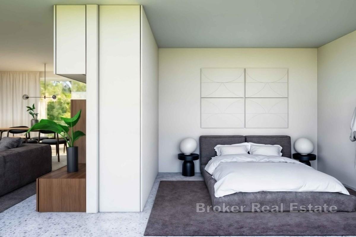 Appartamento con vista mare in un nuovo edificio