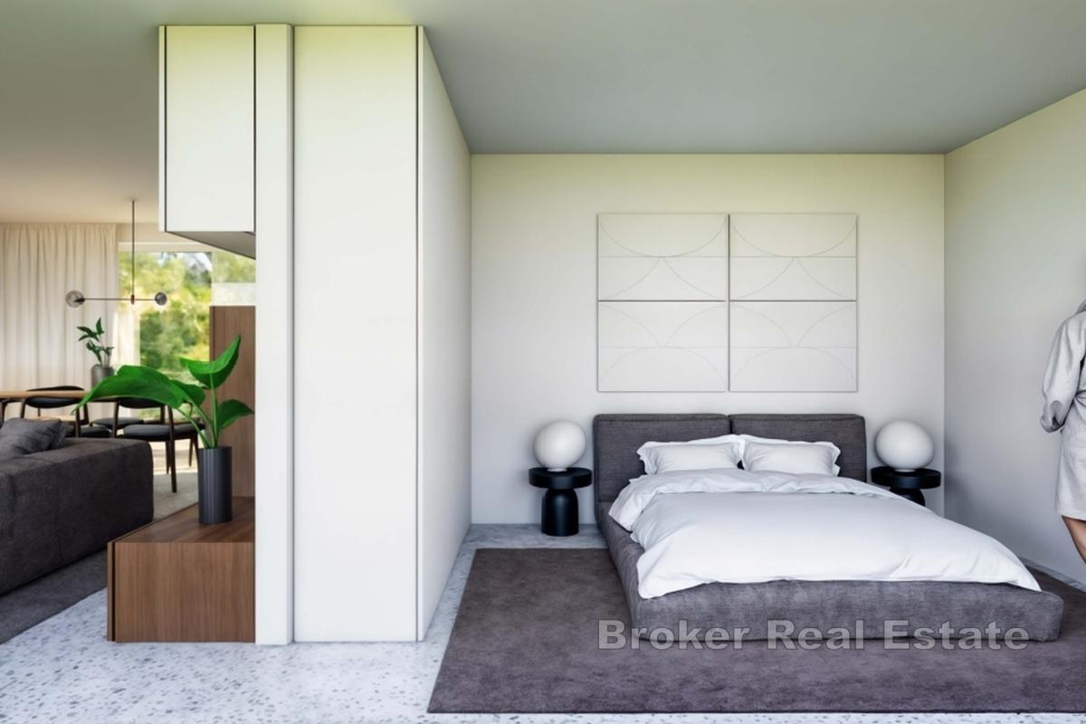 Apartmán s výhledem na moře v novostavbě