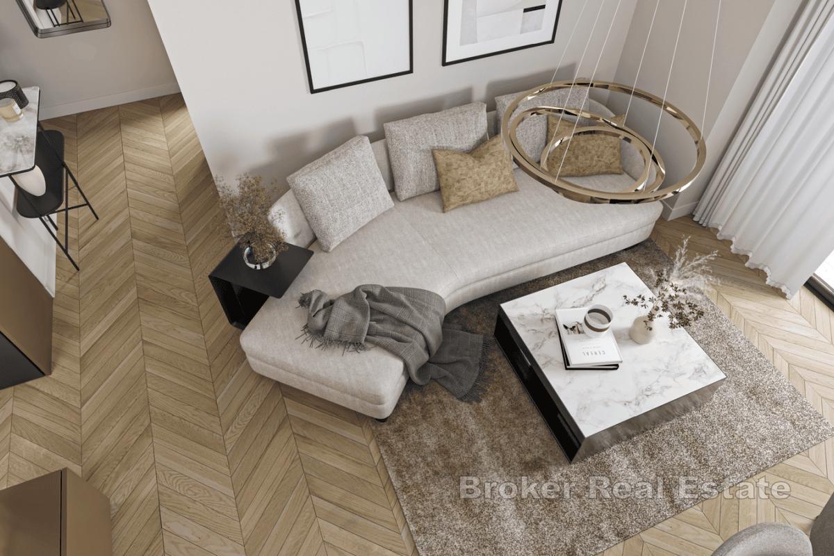 Przestronny apartament z trzema sypialniami w nowym budynku