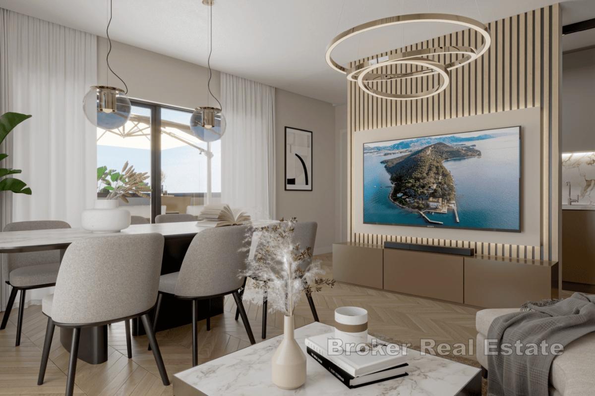 Luksuriøs penthouseleilighet med panoramautsikt og privat velværeområde