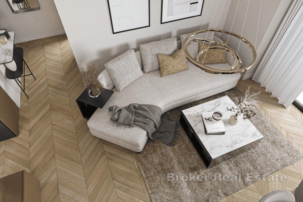 Luksuriøs toppleilighet med panoramautsikt over havet