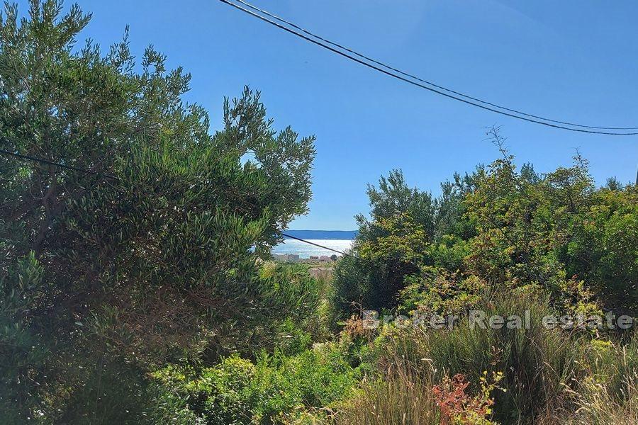 Kaštela - Land ideal für den Bau mit freiem Blick