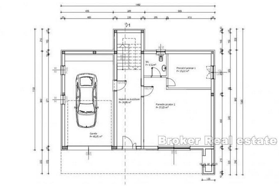 Kastela - Działka budowlana z widokiem na morze