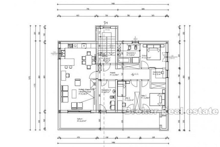 Kastela - Działka budowlana z widokiem na morze