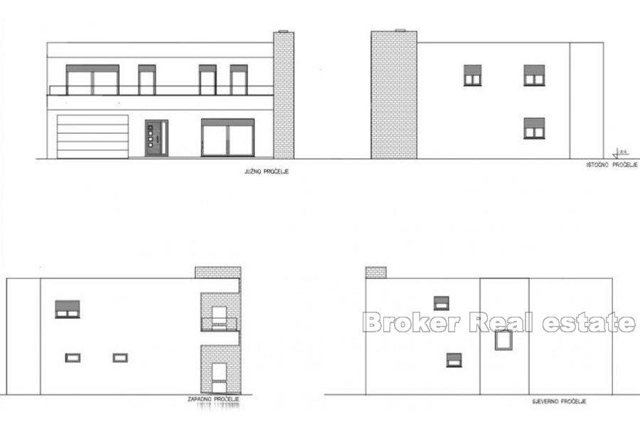 Kastela - Działka budowlana z widokiem na morze