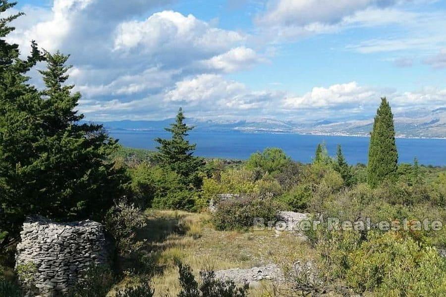 Island of Brac - Land ideal for construction