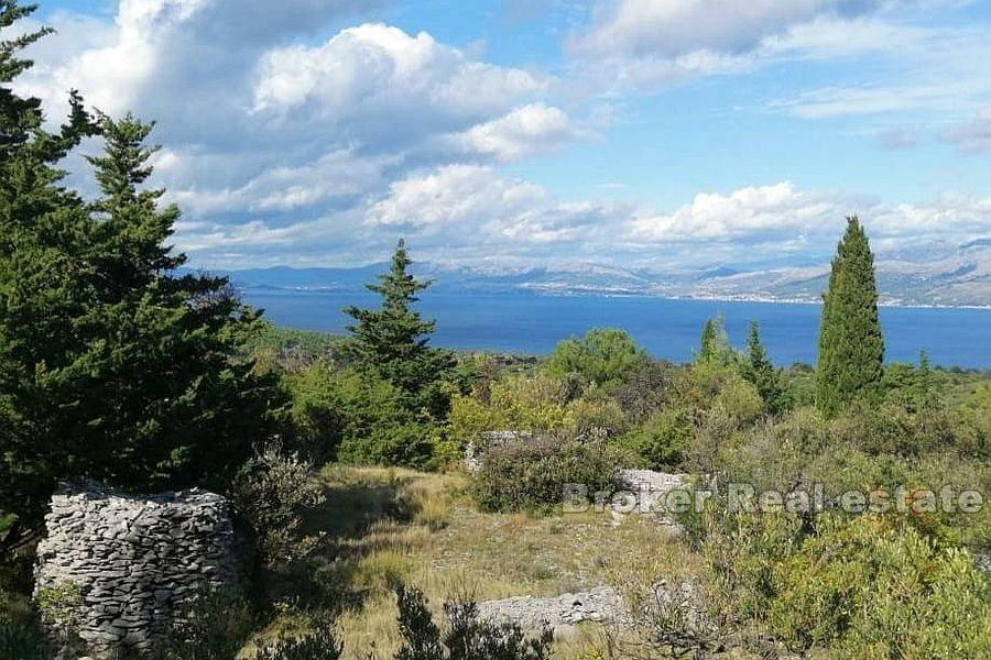 Island of Brac - Land ideal for construction