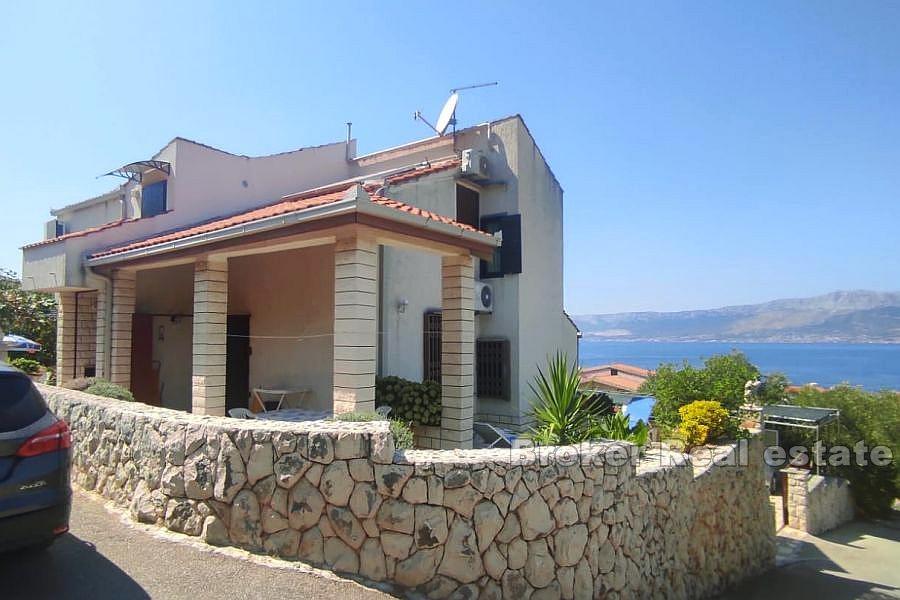 Insel Ciovo - Haus mit Meerblick