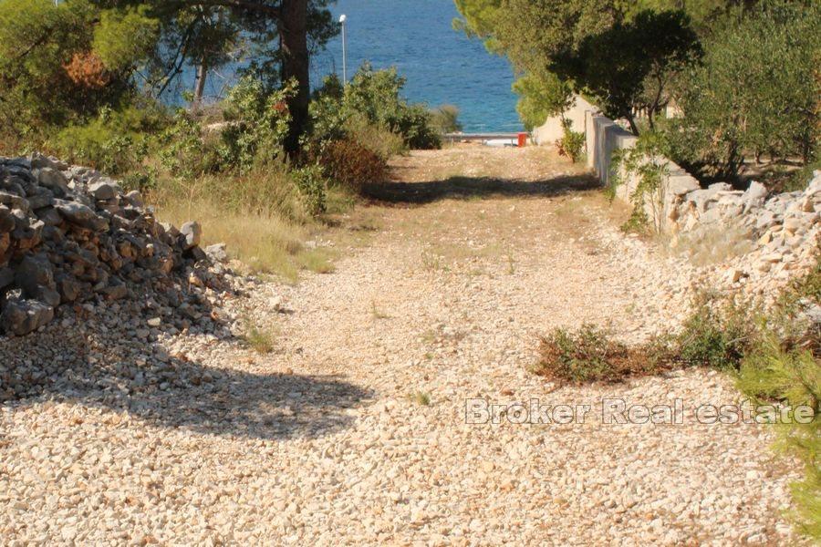 Île de Solta - Terrain à bâtir avec vue mer