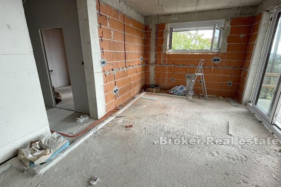 Island of Ciovo - Apartments in a new building with a sea view