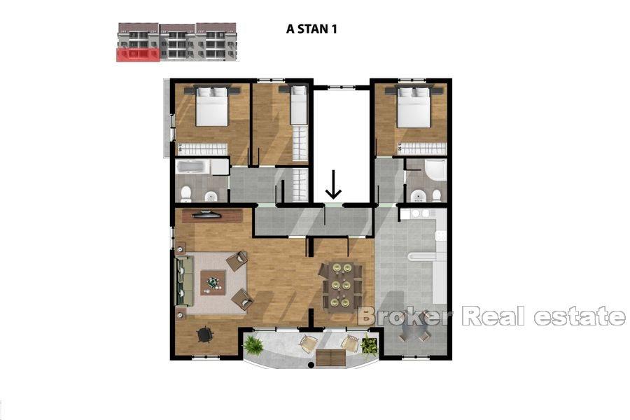 Kastela - Apartamenty blisko morza