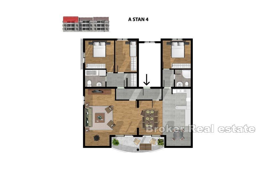 Kastela - Apartamenty blisko morza