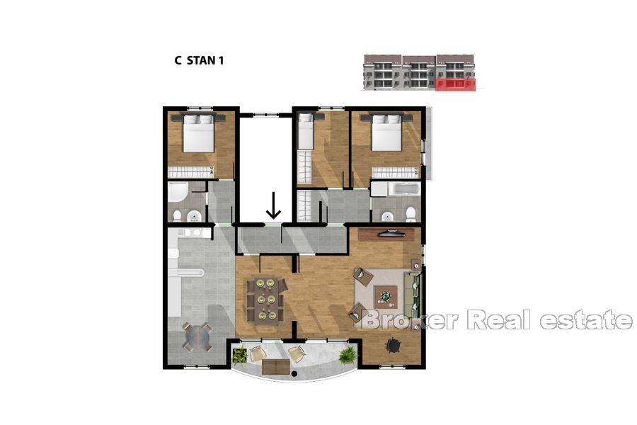 Kastela - Apartamenty blisko morza