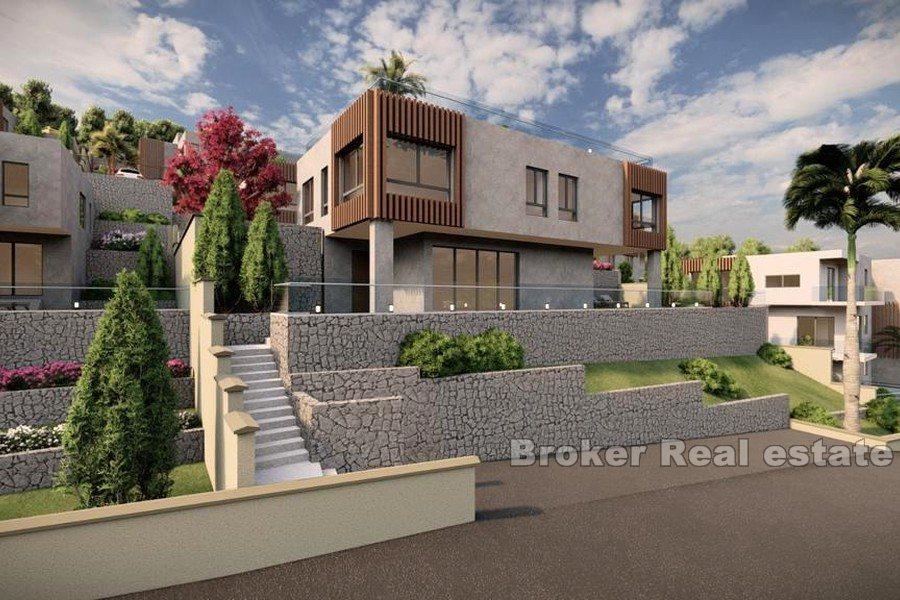 Hvar, Villa individuelle en construction dans un excellent emplacement