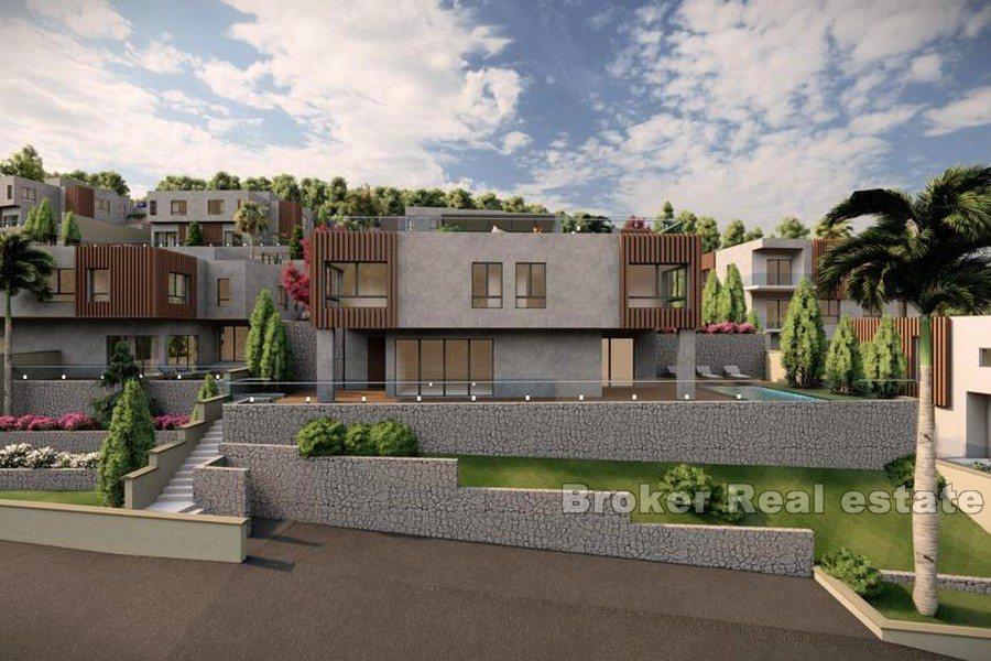 Hvar, Villa individuelle en construction dans un excellent emplacement