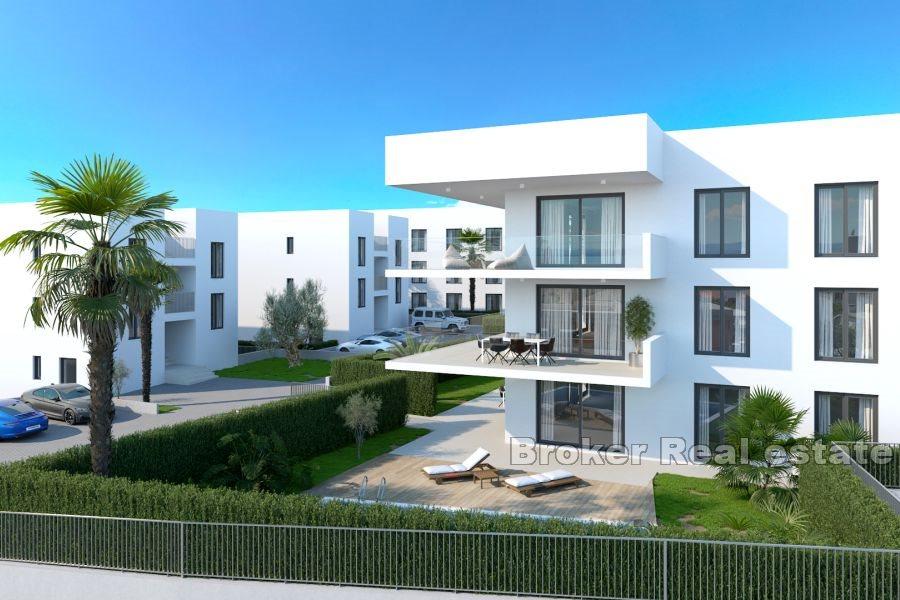 Ostrov Čiovo - Apartmány ve výstavbě v blízkosti moře
