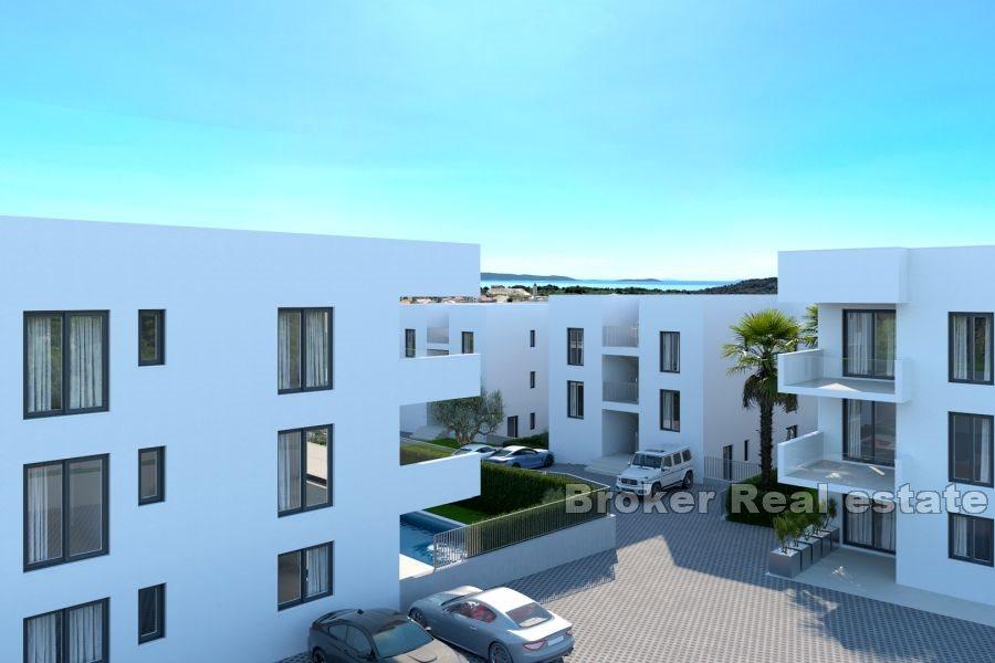 Island of Ciovo - Apartments under construction near the sea