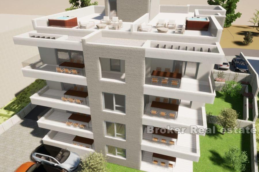 Ciovo - Appartements modernes avec vue sur la mer