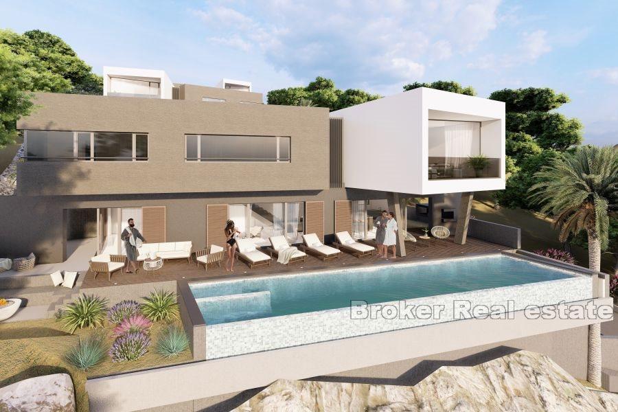 Trogir - Villa avec piscine près de la mer