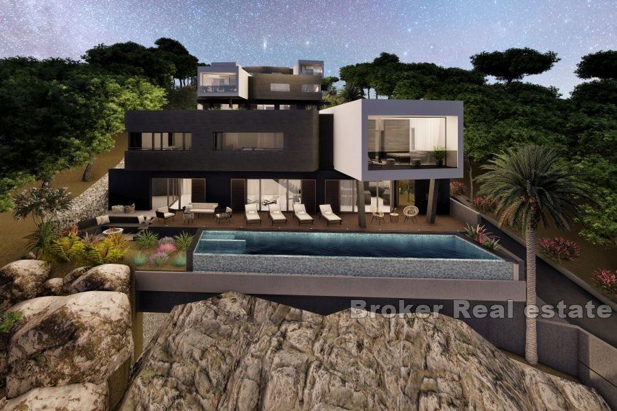 Trogir - Villa avec piscine près de la mer