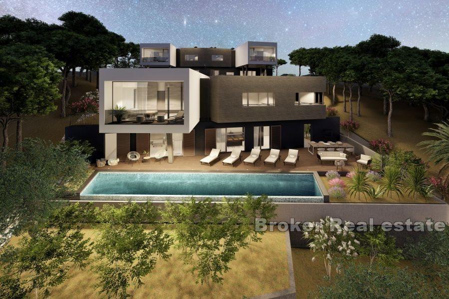Trogir - Villa with pool inside the complex