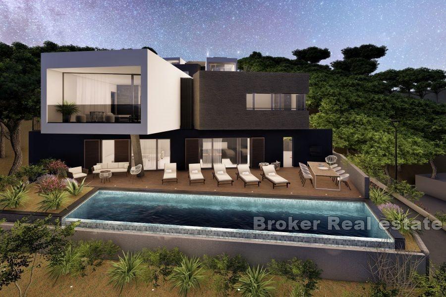 Trogir - Villa with pool inside the complex