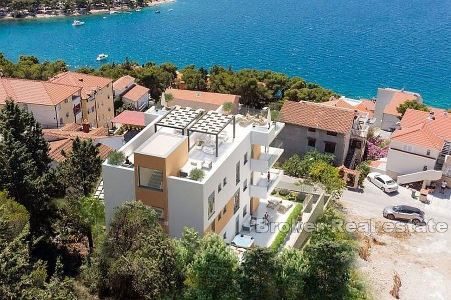 Trogir - Byty ve výstavbě v blízkosti moře