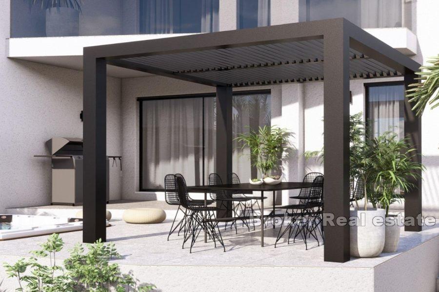 Trogir - Extraordinary apartments under construction in the first row to the sea