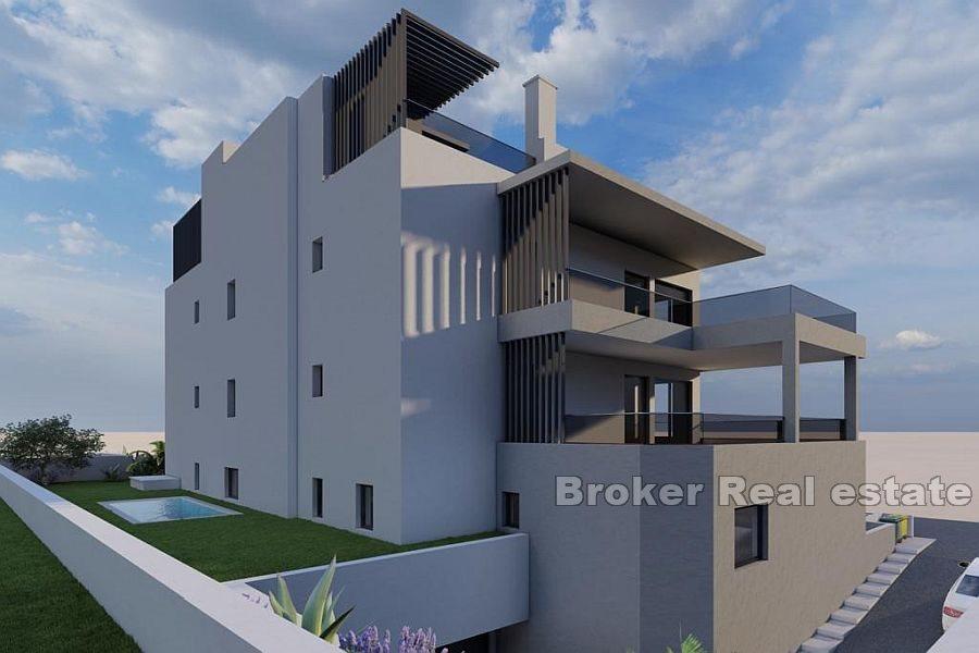 Island of Ciovo - Luxury apartments under construction near the sea