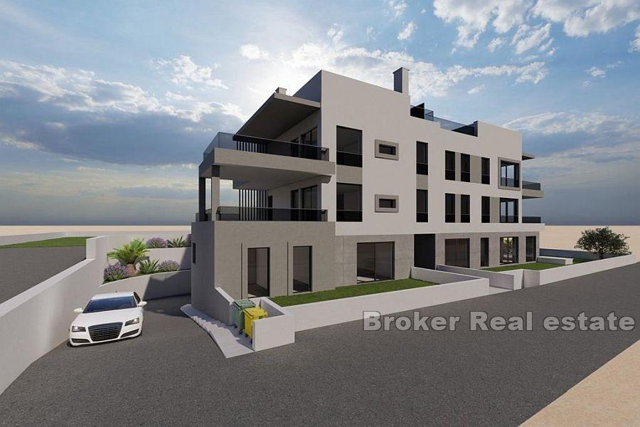 Island of Ciovo - Luxury apartments under construction near the sea