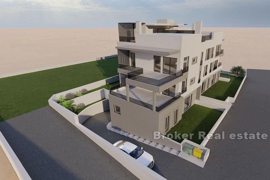 Island of Ciovo - Luxury apartments under construction near the sea