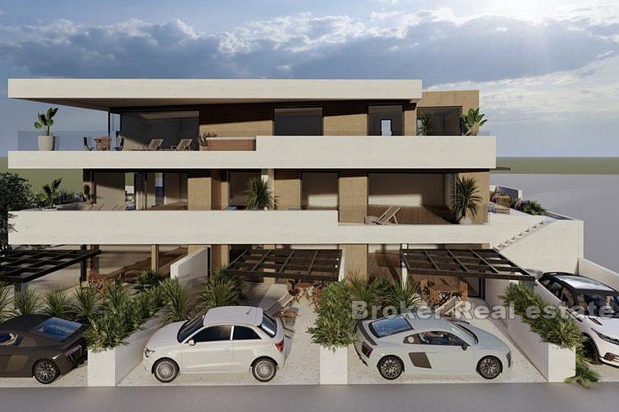 Ostrov Čiovo - Luxusní apartmány ve výstavbě blízko moře