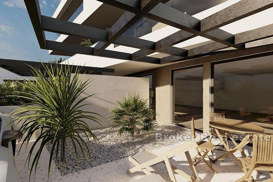 Ostrov Čiovo - Luxusní apartmány ve výstavbě blízko moře