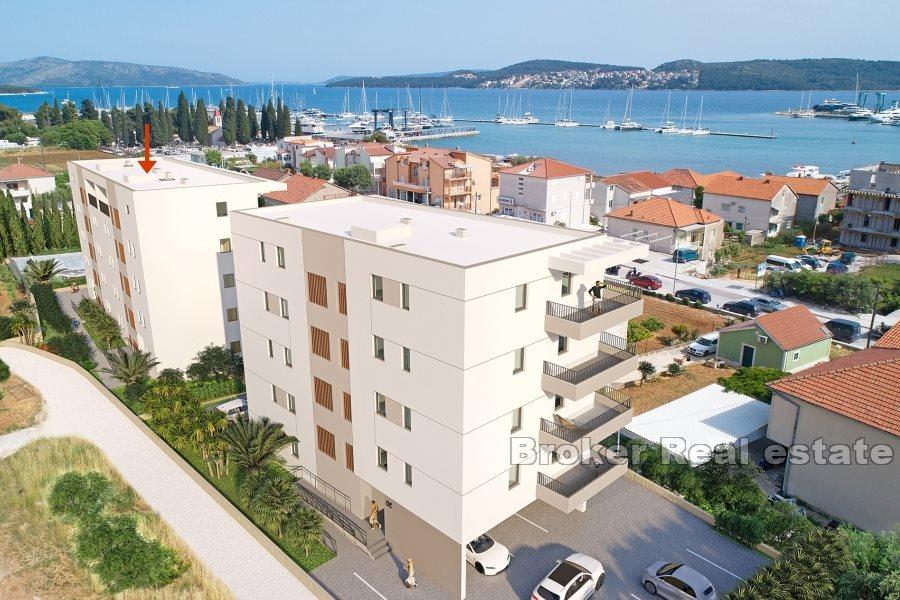 Trogir - Byty ve výstavbě v blízkosti moře
